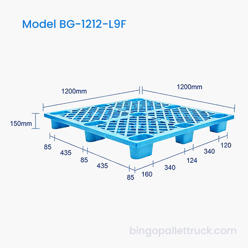 1200x1200mm 物流用プラスチックパレット