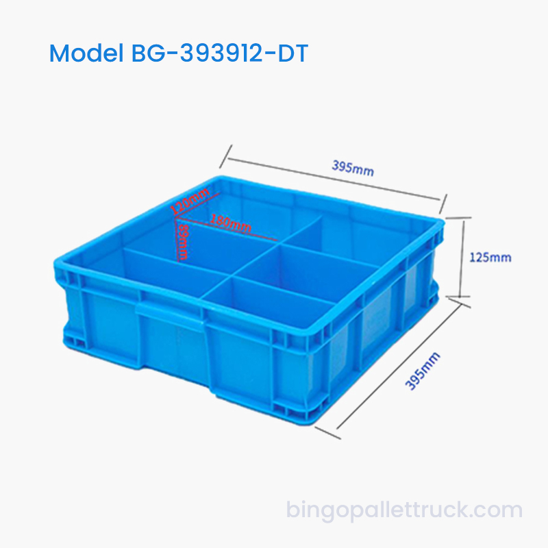 ワークショップハードウェア用6コンパートメント分割プラスチックトート