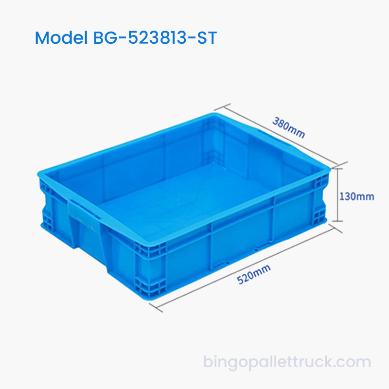 19L プラスチック トート ボックス 積み重ね可能なトレイ、ワークショップの部品とハードウェア用
