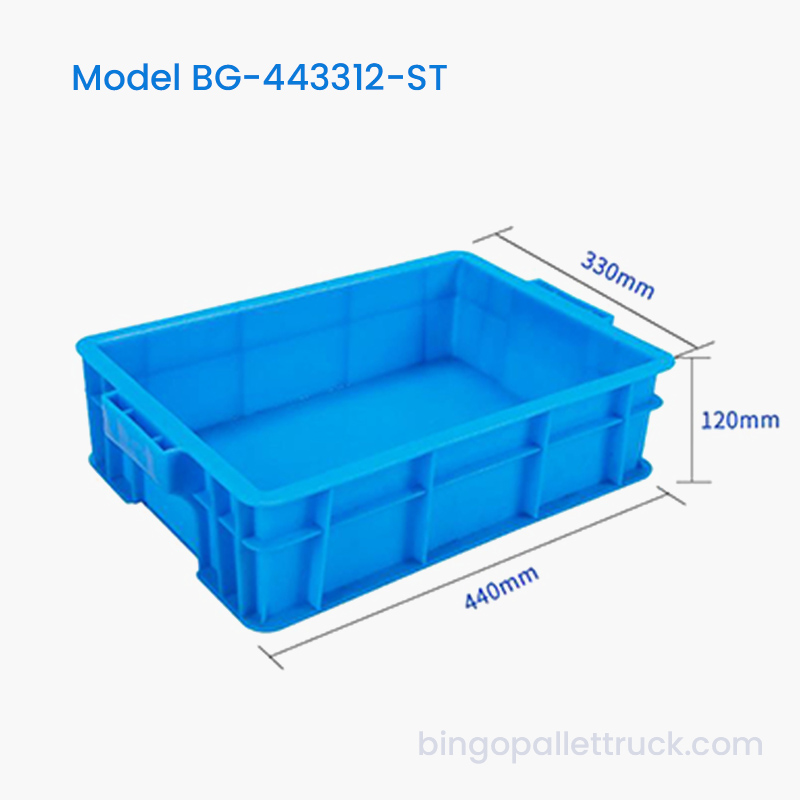 倉庫物流用13L積み重ね可能なプラスチックトートボックス
