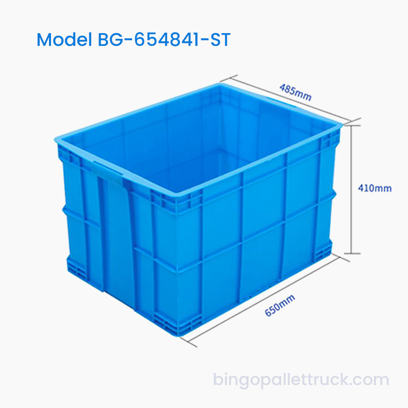 106L 大容量スタッカブルヘビーデューティ HDPE プラスチック収納箱