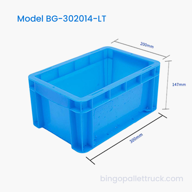 ワークショップハードウェアストレージ用の6L物流プラスチックトートボックス
