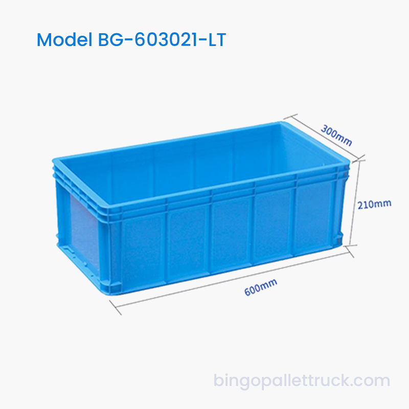 倉庫仕分け用31L HDPE物流プラスチックトートボックス