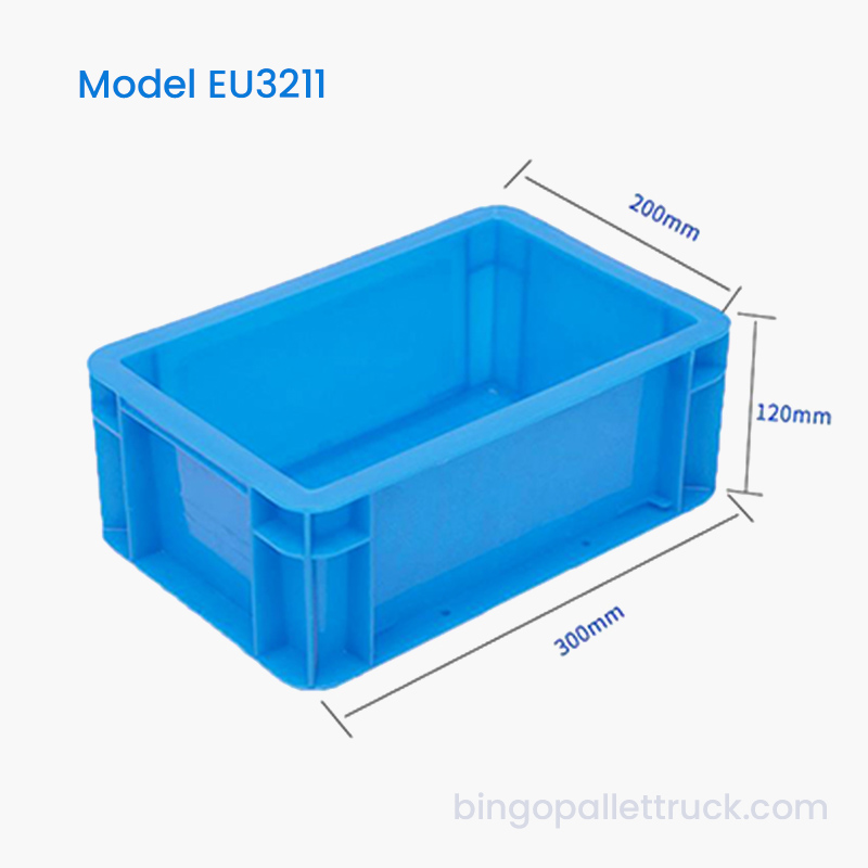 産業保管用の4L EUプラスチックトートボックス