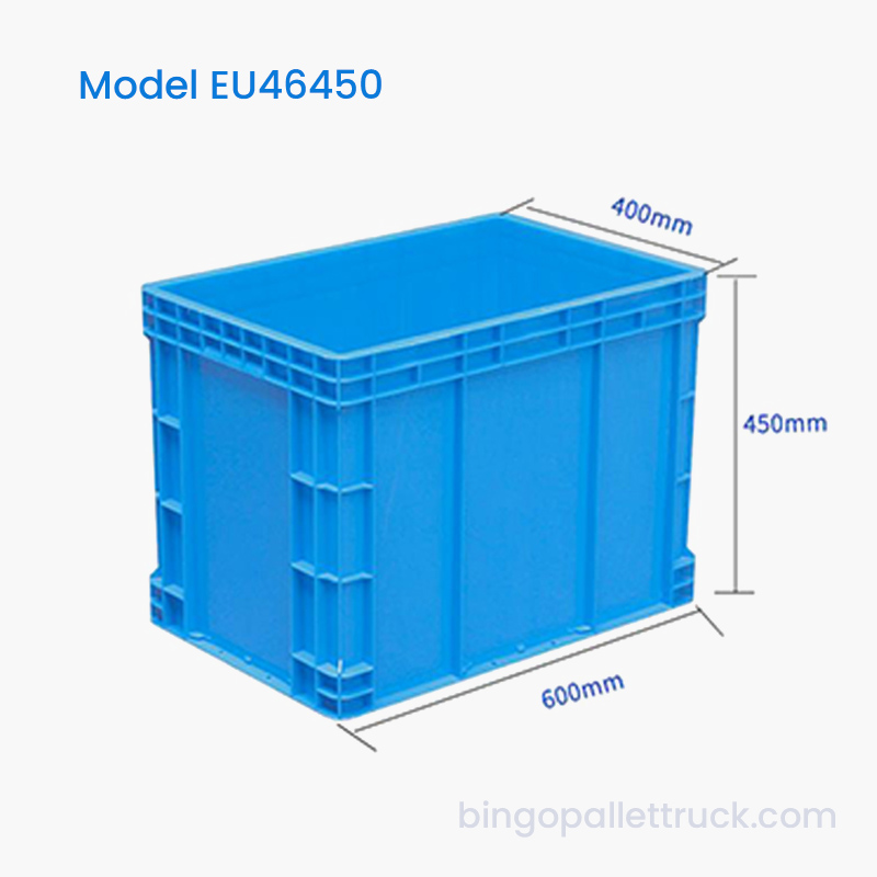 86Lの大容量EUプラスチックトートボックス（バルクストレージ用）
