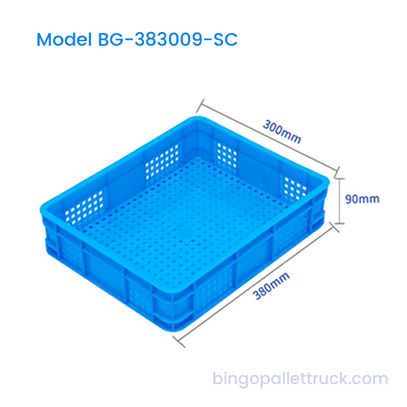ベリーの収穫と輸送用の 7L 積み重ね可能なプラスチック箱