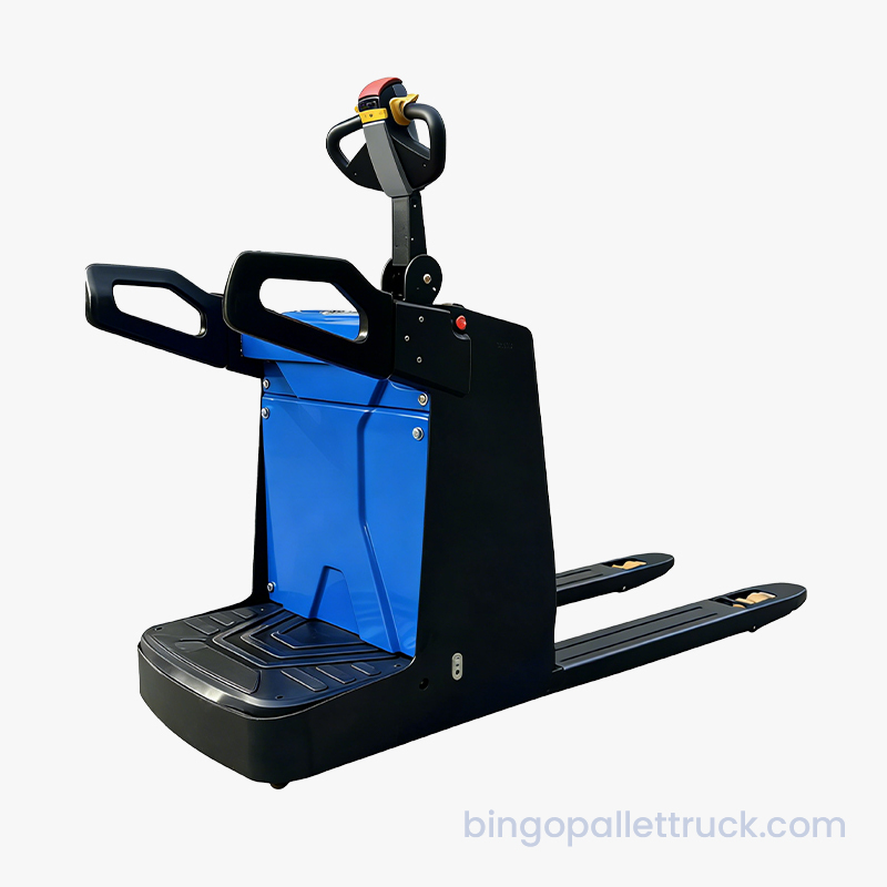 2000kg産業用電動スタンドオンパレットトラック