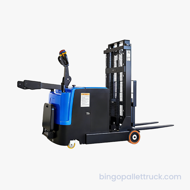 物流用1000kgカウンターバランス型電動スタンドオンスタッカー